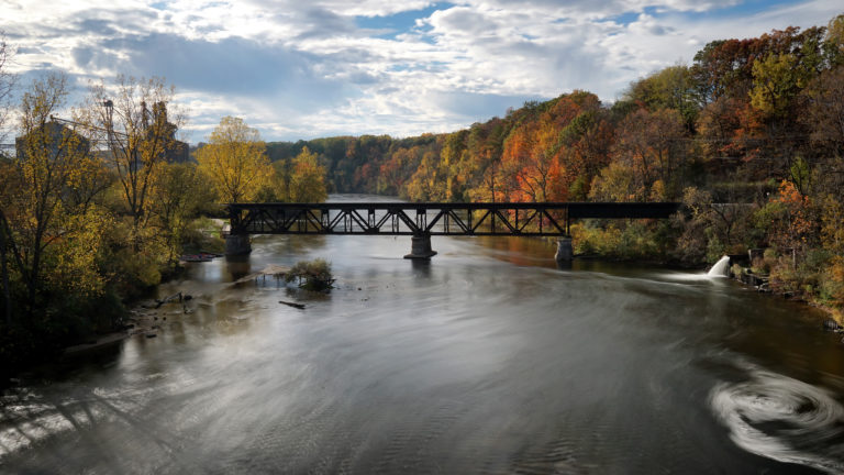 Muskegon River From Newago Bridge 3 October 21 2017 768x432 